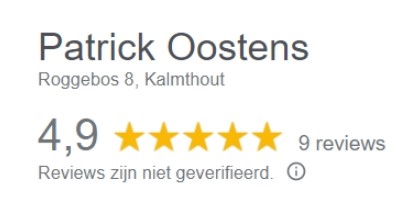 Patrick Oostens review google